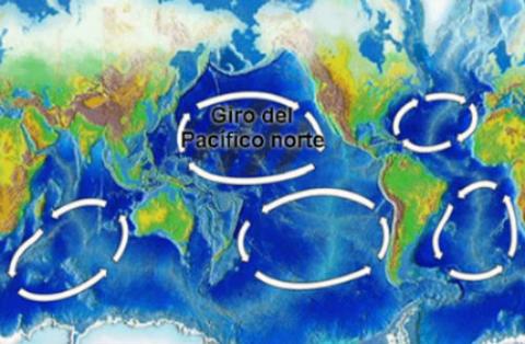 Image: The five rubbish dumps floating in our oceans. Source: Wikipedia. Image: The five rubbish dumps floating in our oceans. Source: Wikipedia.