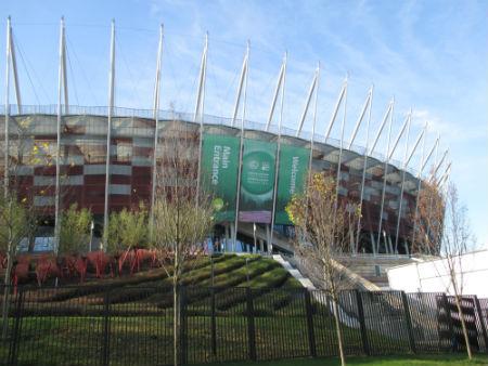 Foto: Uno de los escenarios donde se desarrolla la COP19 en Varsovia, Polonia. Crédito: Andrea Rodríguez Foto: Uno de los escenarios donde se desarrolla la COP19 en Varsovia, Polonia. Crédito: Andrea Rodríguez