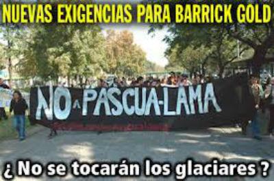 Foto: Pascua-Lama ha suscitado diferentes campañas de protesta contra la mina. Fuente: http://bit.ly/11BODLD Foto: Pascua-Lama ha suscitado diferentes campañas de protesta contra la mina. Fuente: http://bit.ly/11BODLD