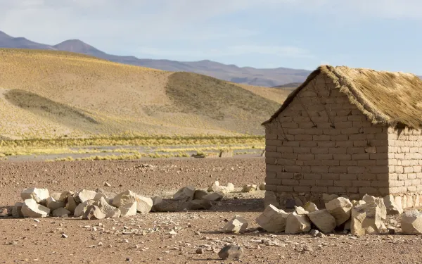 House in a rural area