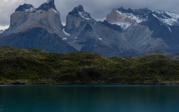 Paisaje prístino de la Patagonia en Chile