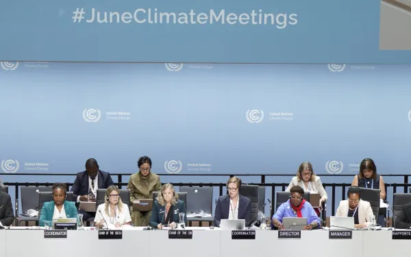 Plenaria de apertura de las 64 Sesiones de los Órganos Subsidiarios de la CMNUCC en Bonn
