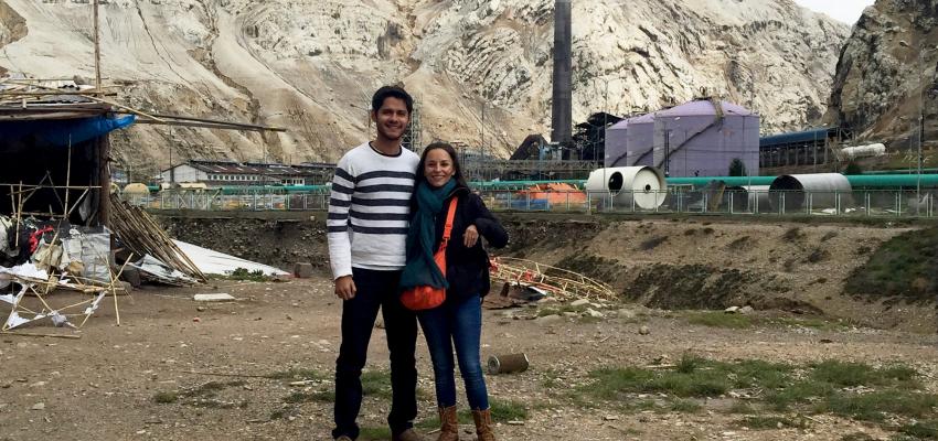 AIDA attorneys Rodrigo Sales and Maria José Veramendi traveled to La Oroya to meet with representatives in our case before the IACHR, alongside research students from the Yale Environmental Clinic.