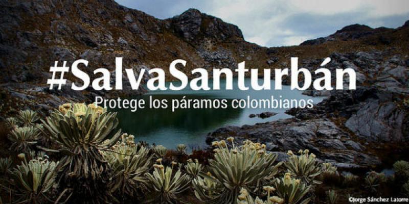 One of the memes designed to promote the protection of the Santurbán páramo on social networks. Photo Credit: Jorge Sánchez Latorre.
