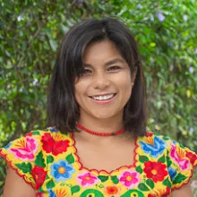 Retrato de Sandra Moguel